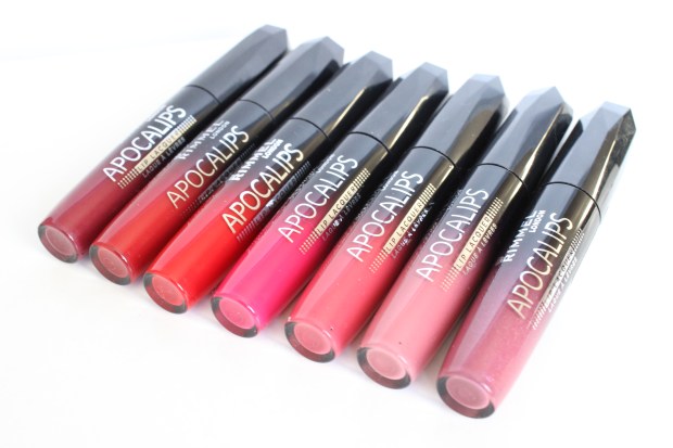 lipsticks rimmel apocalips makeup