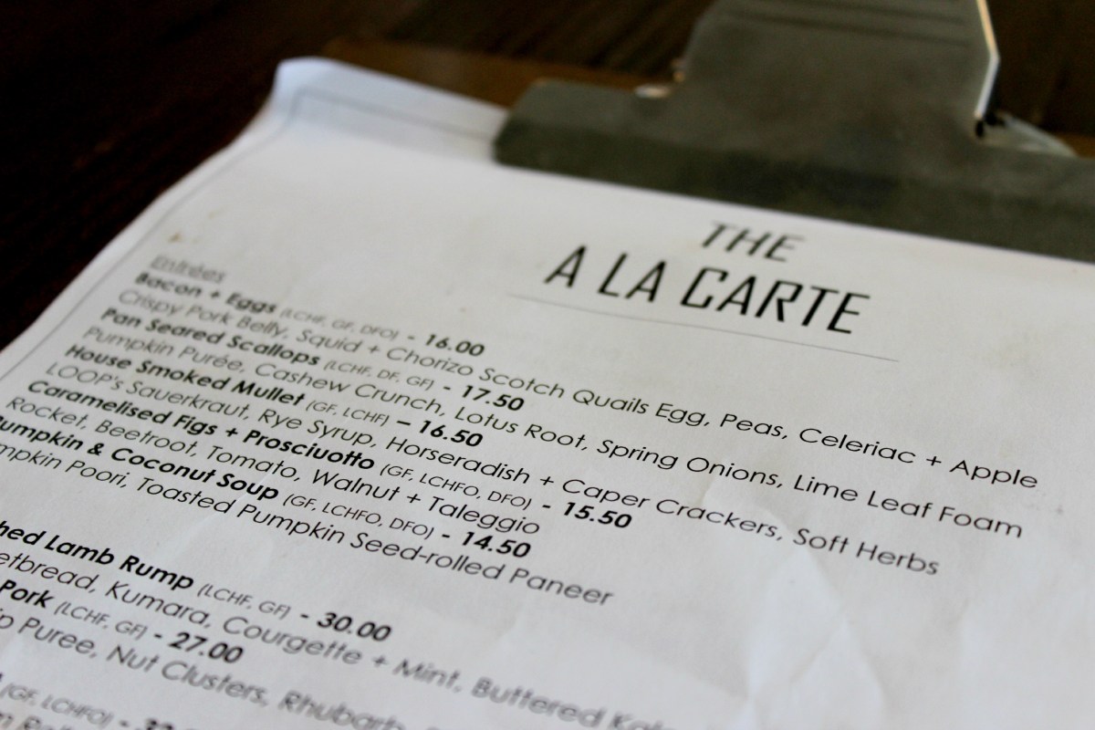 loop auckland brunchclub restaurant menu