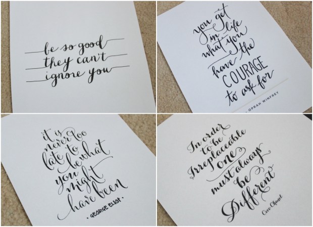 quotes wall print art inspiration