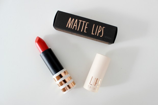 topshop beauty lipstick makeup