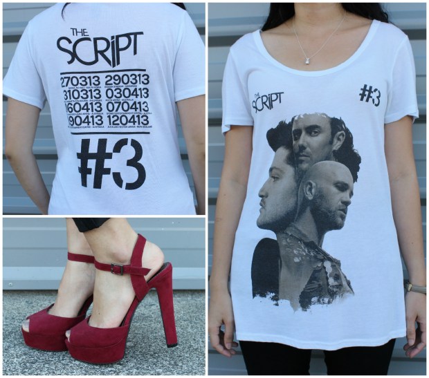 ootd the script outfit