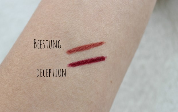 topshop beauty cosmetics makeup swatch