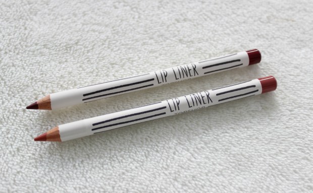 topshop beauty cosmetics makeup swatch makeup lipliners