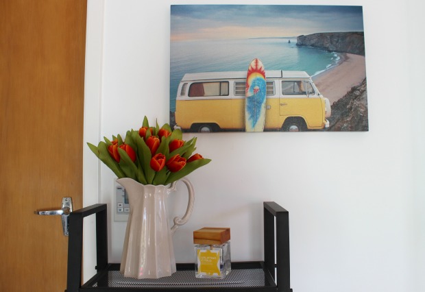 flowers tulips lounge home decor art