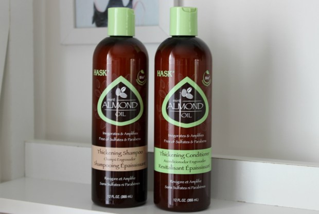 hask almond oil shampoo conditioner