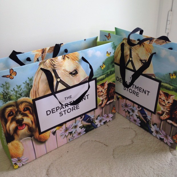 the department store bags