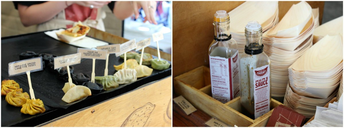 auckland seafood festival food dumplings