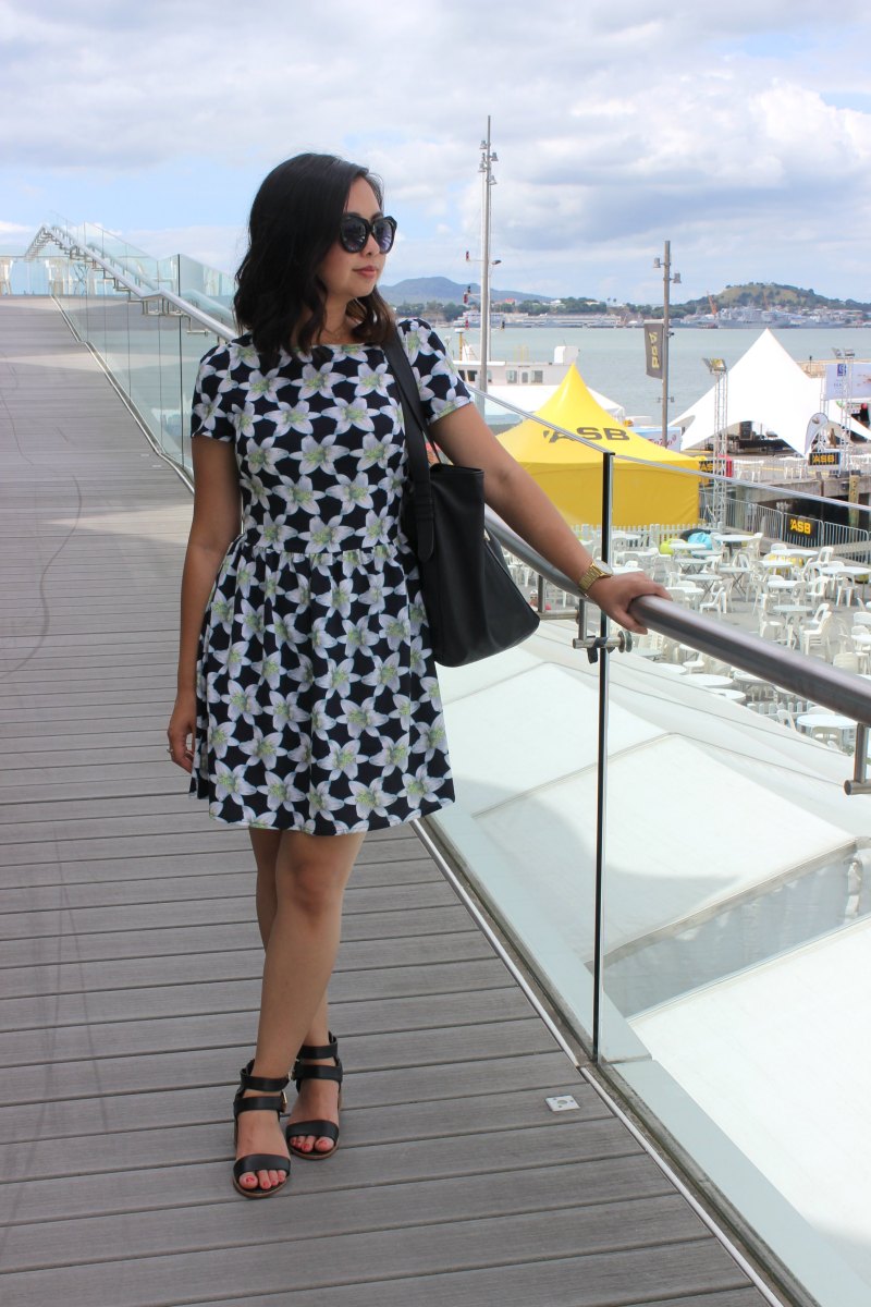 ootd outfit fashion style floral dress