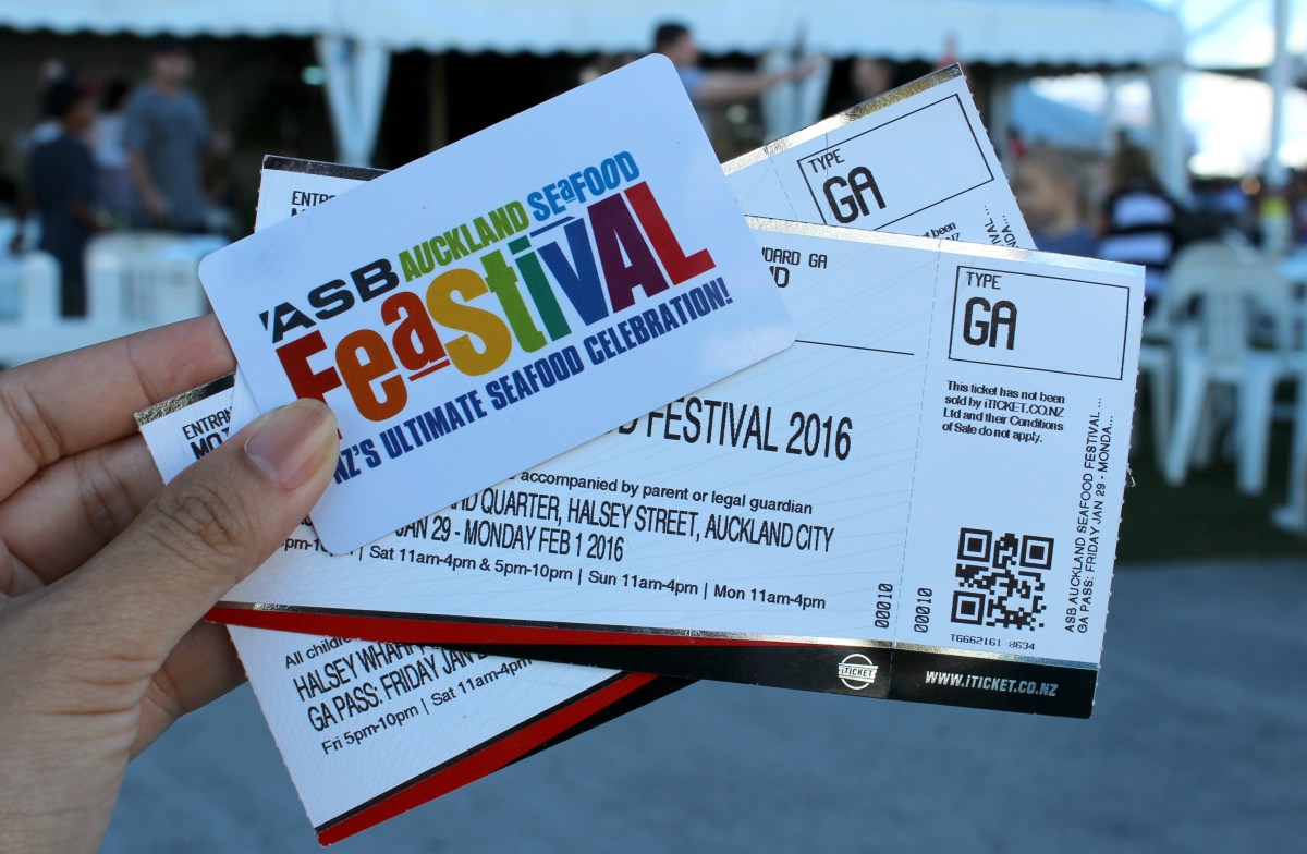 auckland seafood festival food