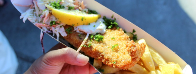auckland seafood festival food fish and chips