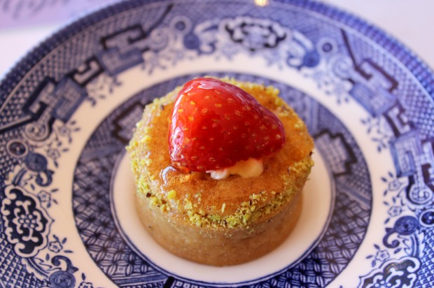 high tea waipuna hotel auckland dessert strawberry tart