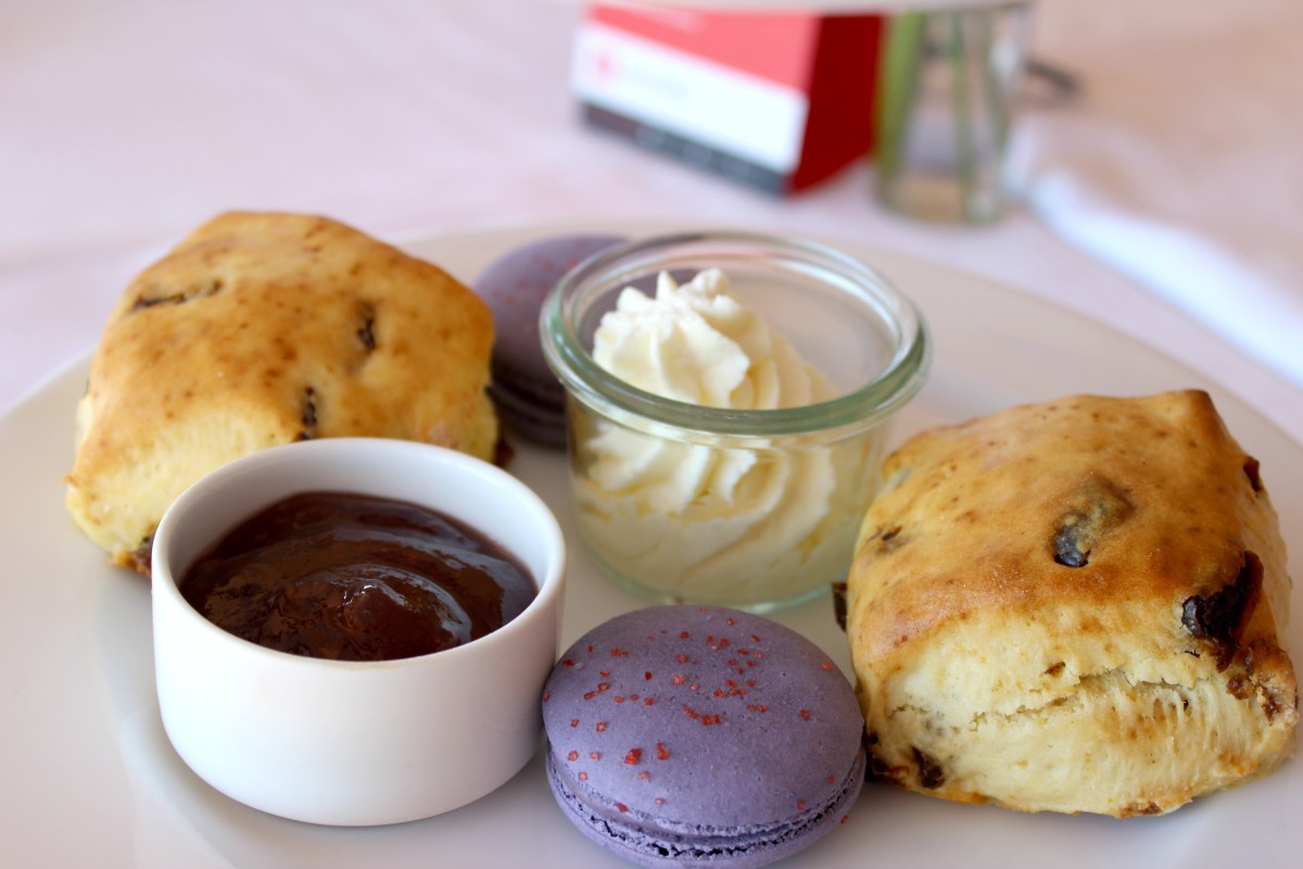 waipuna hotel high tea food scones macarons