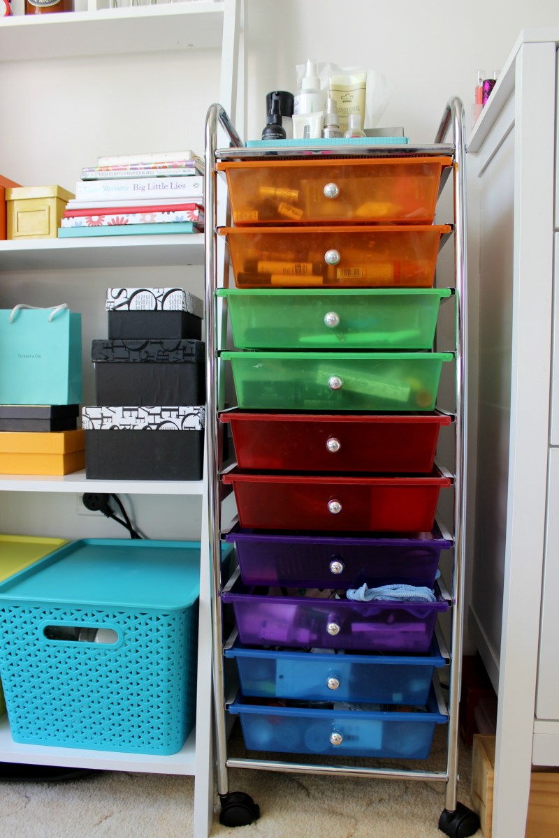 room decor home style makeup storage