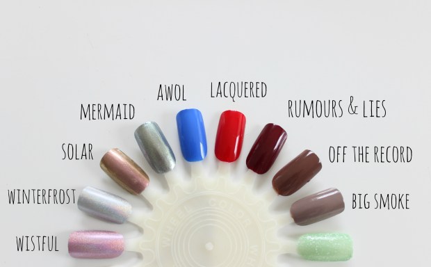 topshop nails nail polish swatches